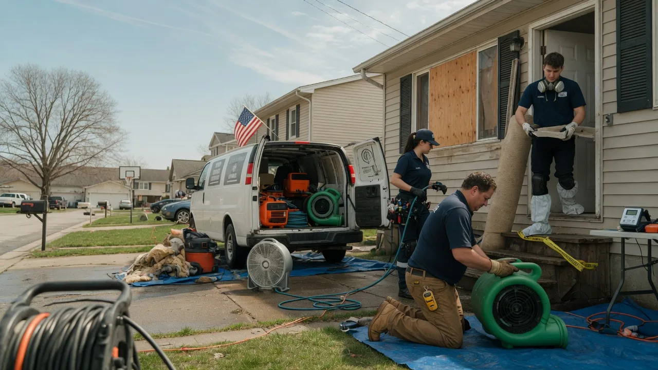 Water Damage Restoration in Onsted, MI near me